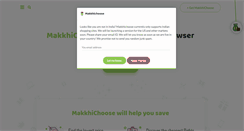 Desktop Screenshot of makkhichoose.com