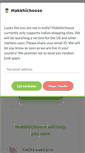Mobile Screenshot of makkhichoose.com