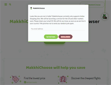 Tablet Screenshot of makkhichoose.com